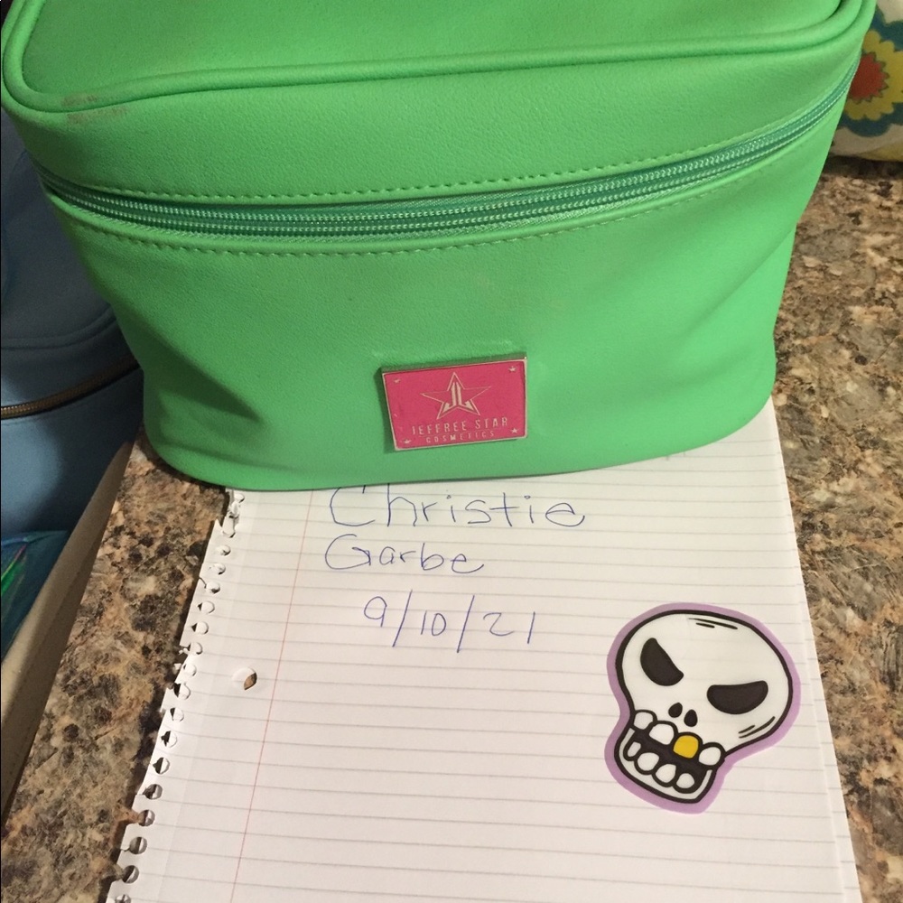 Very rare Jeffrey Star green Alien train case